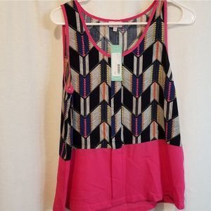 Pixley Multicolor Chevron Tank Top